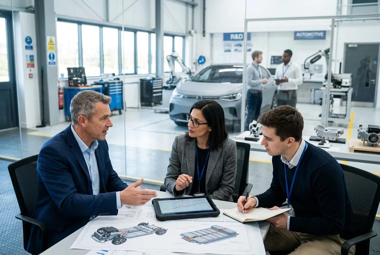 Experiência no setor automotivo